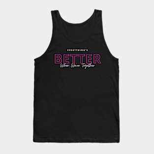 Streetwear typography Tank Top